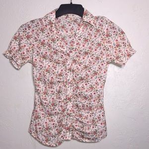 Floral Button-Down Shirt